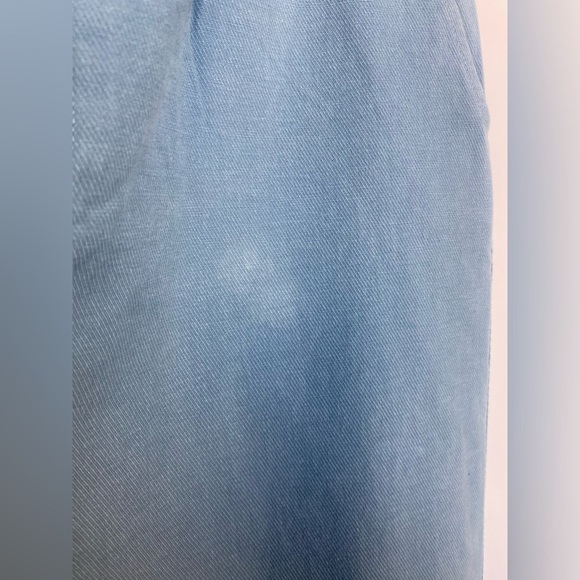 Flannel Australia Size 3 Blue Button Fly Pant - Picture 14 of 15